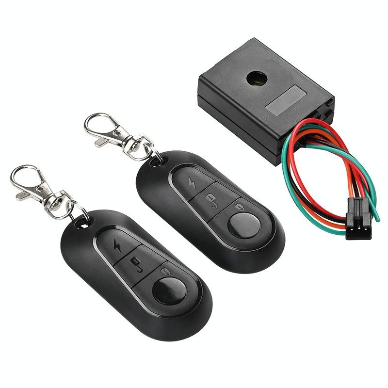 Universal Electric Scooter & Bicycle Anti Theft Alarm + Remote 36 72V
