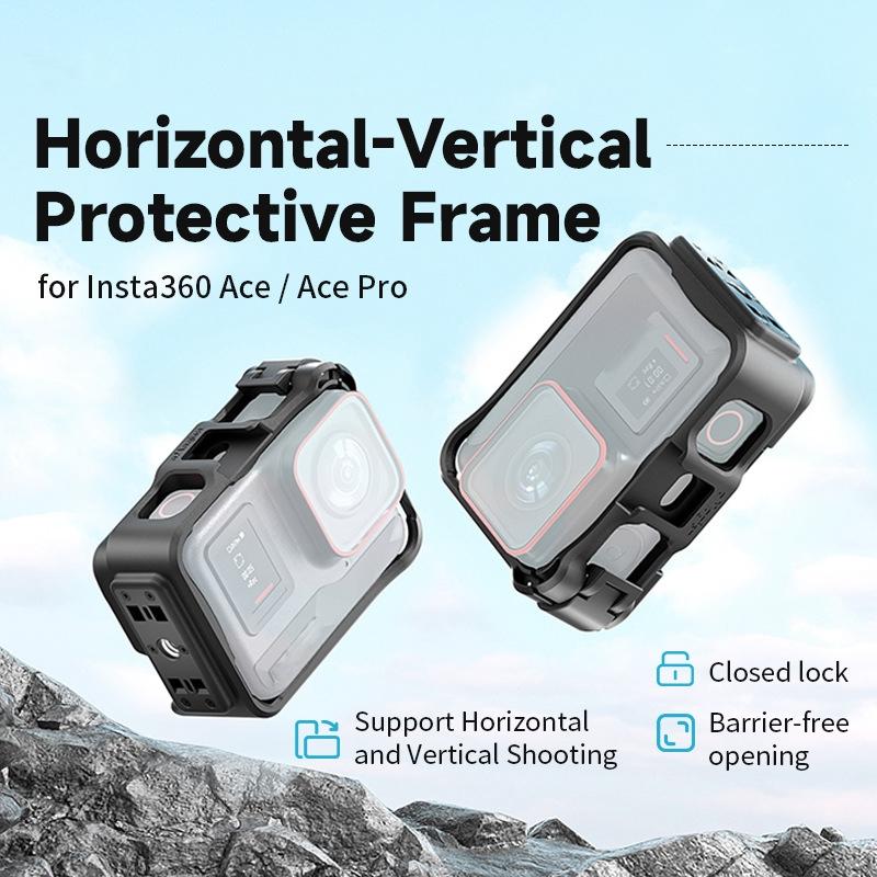 Amagisn Rabbit Cage For Insta360 Ace And Pro Sports Camera Accessories