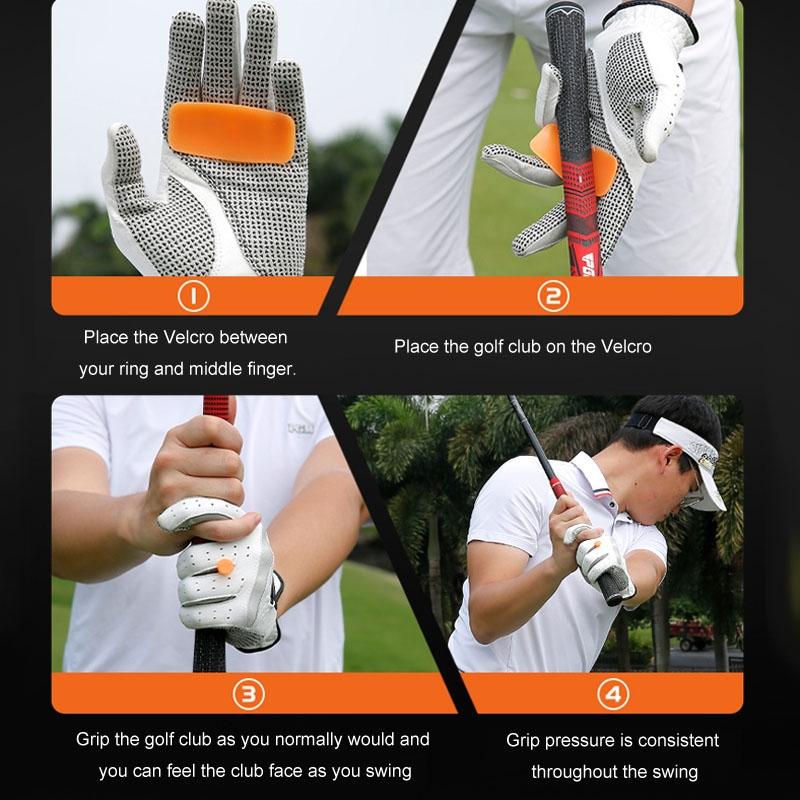Silicone Magic Stickers For Enhanced Golf Ball Control And Correct Swing Technique