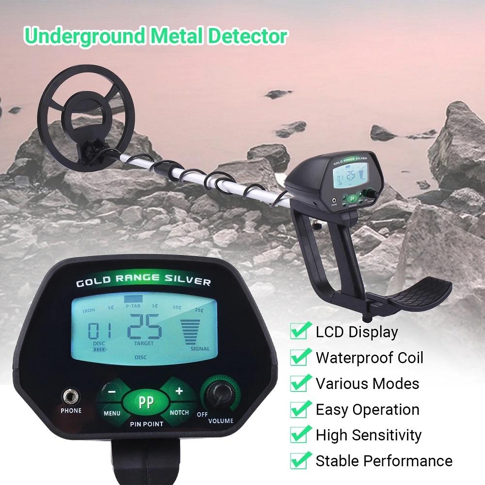 Outdoor Archeology Underground Metal Detector Set Hunt Treasure Necklace Ring Coins