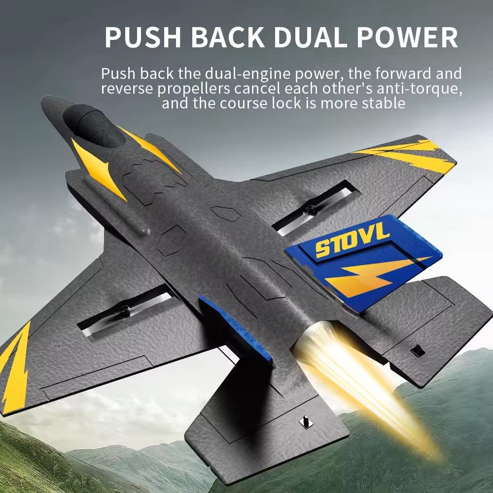 4 Channel Remote Control Stunt Tumbling Glider Foam Model Aircraft