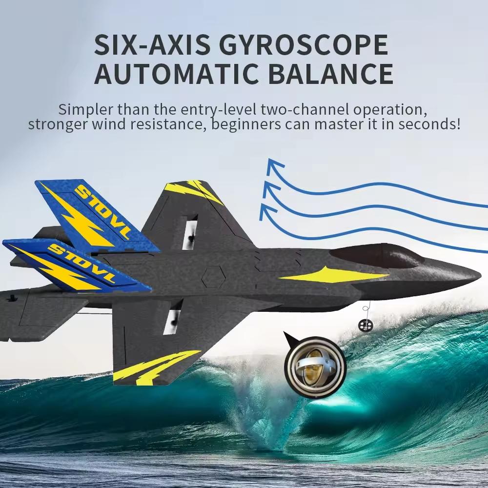 4 Channel Remote Control Stunt Tumbling Glider Foam Model Aircraft