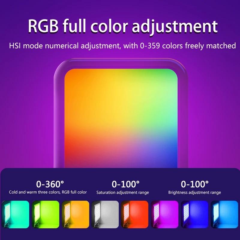 Rgb Fill Light For Handheld Photography And Live Streaming Applications