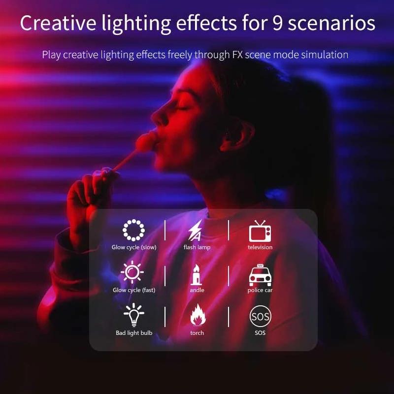 Rgb Fill Light For Handheld Photography And Live Streaming Applications