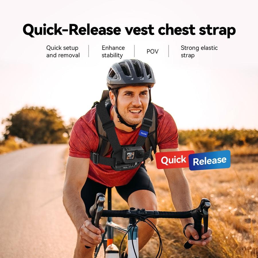Sports Camera Quick Release Chest Strap Accessory