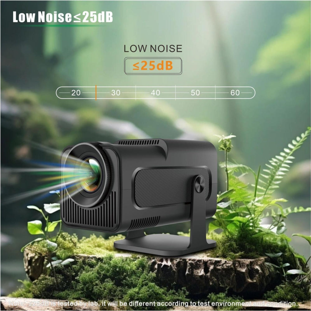 1080P 390 Lumens 4K Android 11 Projector With Wifi 6 Bluetooth 5.0 Miracast Airplay Dlna Hy320