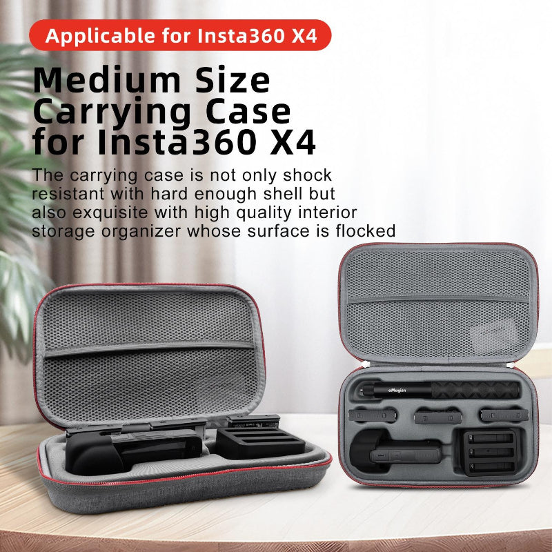 Amagisn Storage Bag For Insta360 X4 Protective Clutch Case
