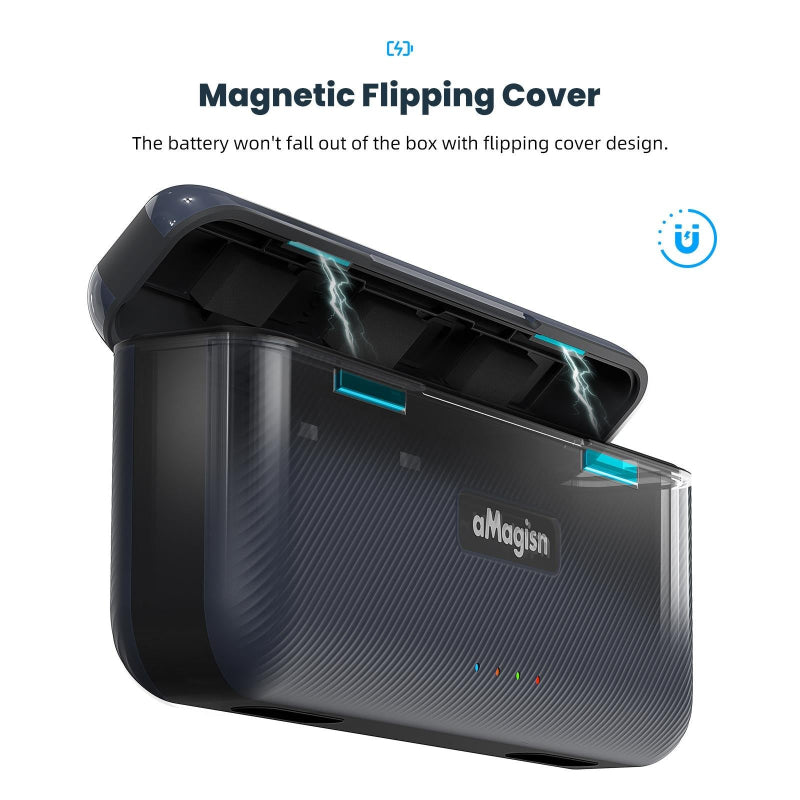 Fast Charge Charger For Sports Camera Accessories By Magisn