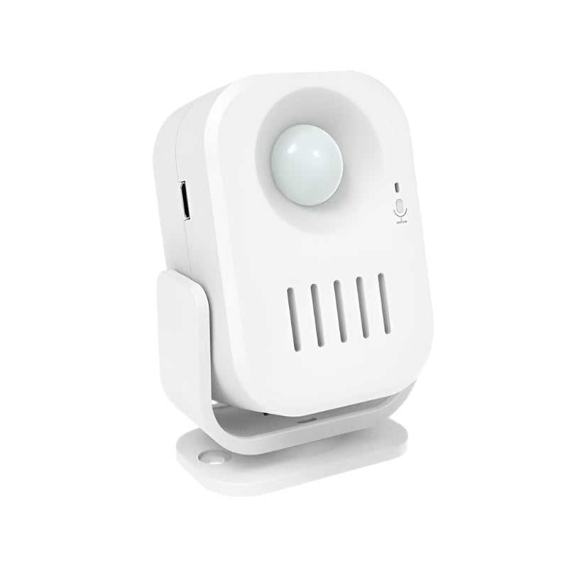 Smart Infrared Sensor Doorbell With Recordable Voice Prompt And Loudspeaker
