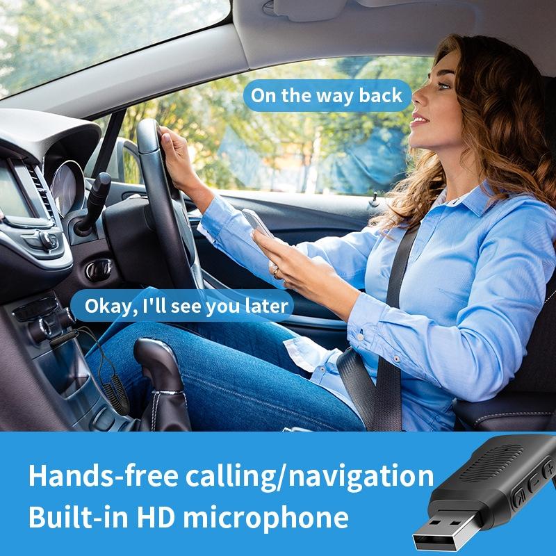 Bluetooth Car Receiver With 5.4 And U Disk Support For Audio Playback