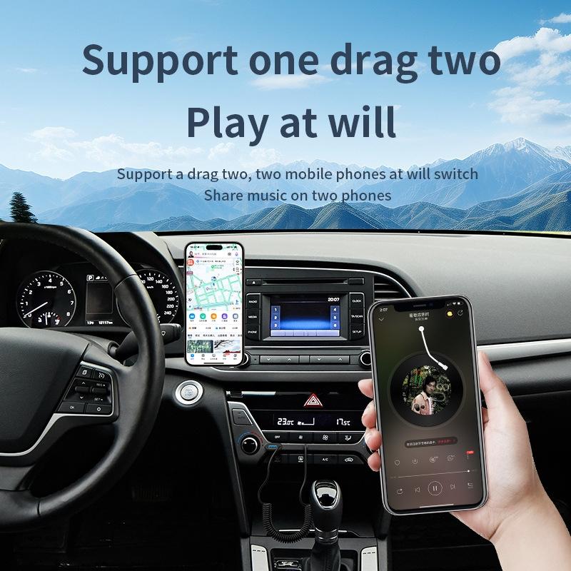 Bluetooth Car Receiver With 5.4 And U Disk Support For Audio Playback