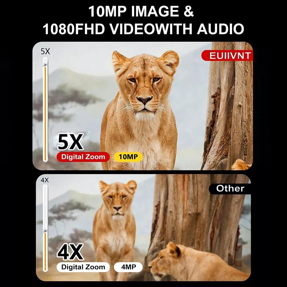 1080P High Definition Binocular With Infrared Night Vision And 5X Zoom Capability