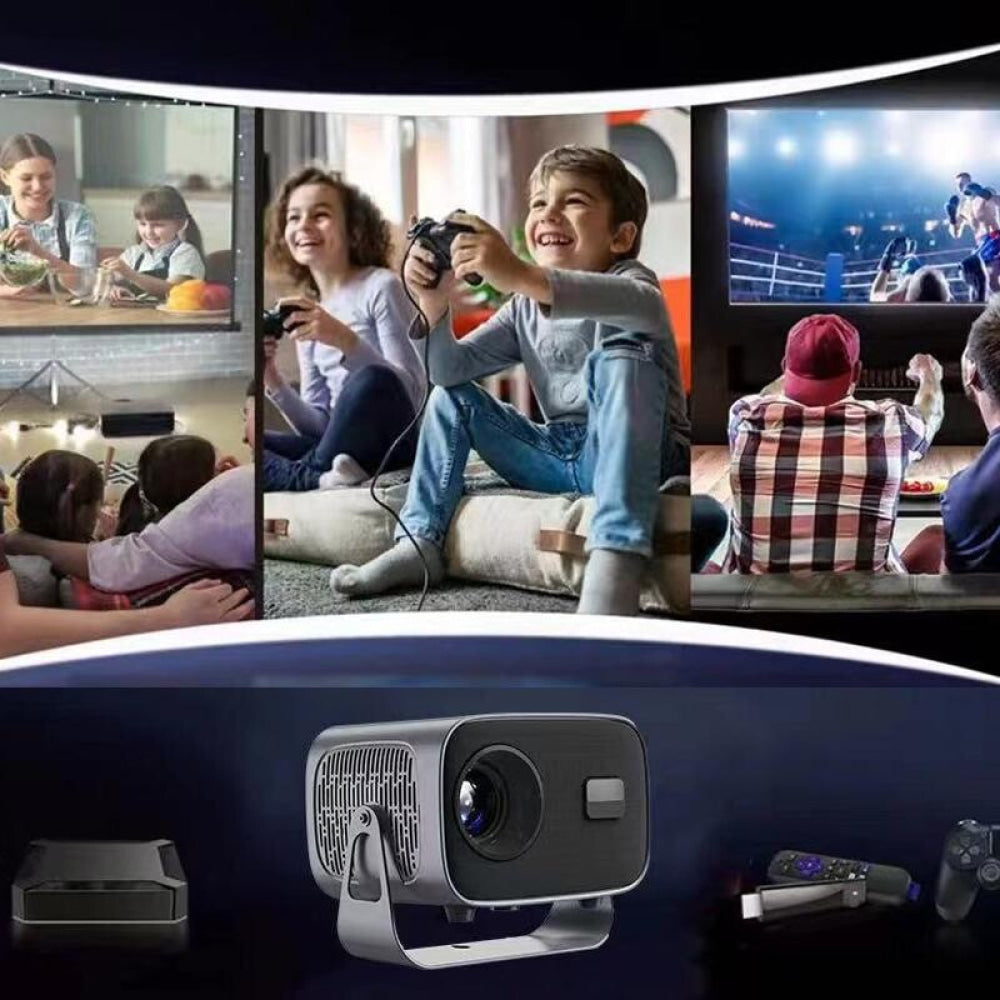 4K Android Smart Projector Compact Versatile