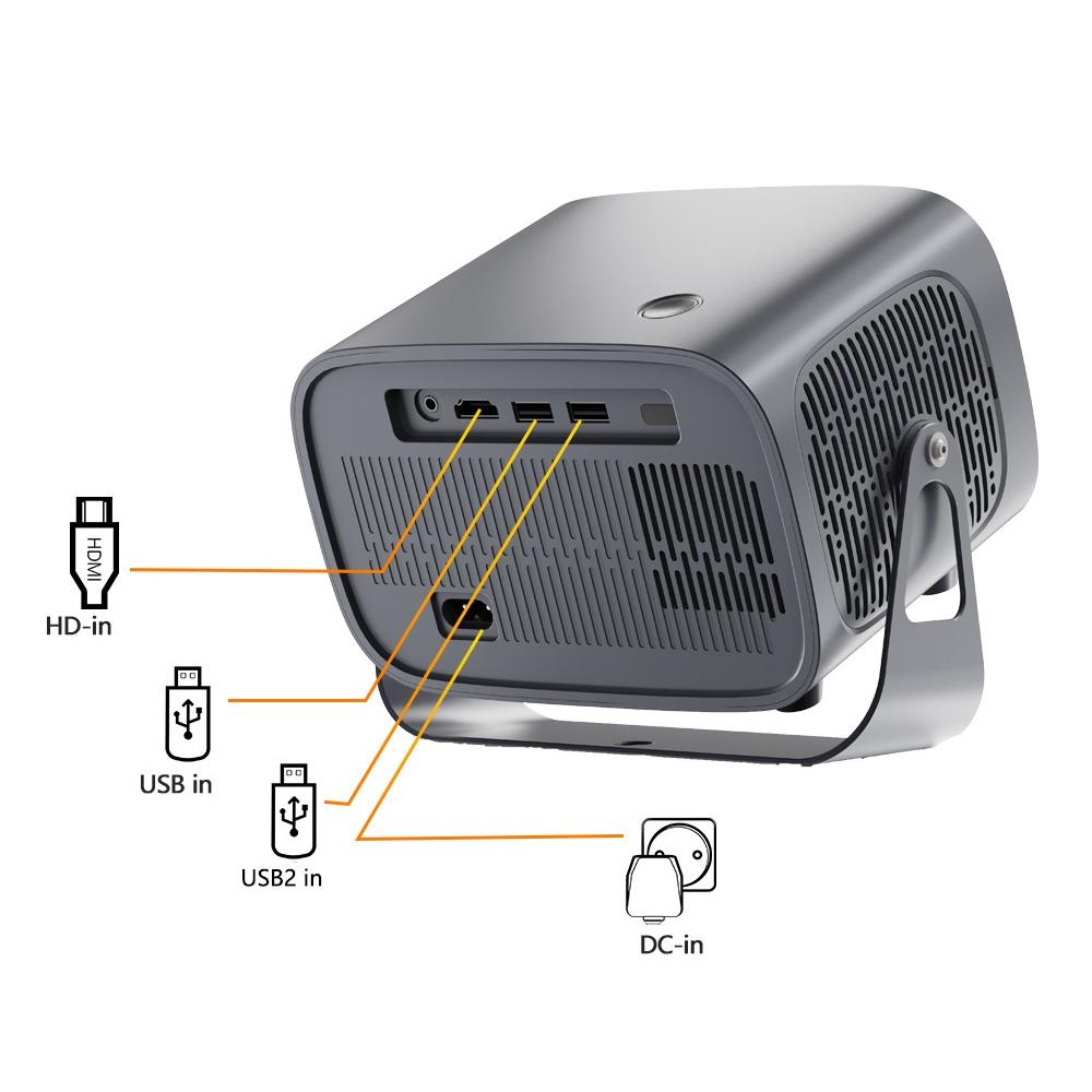 4K Android Smart Projector Compact Versatile