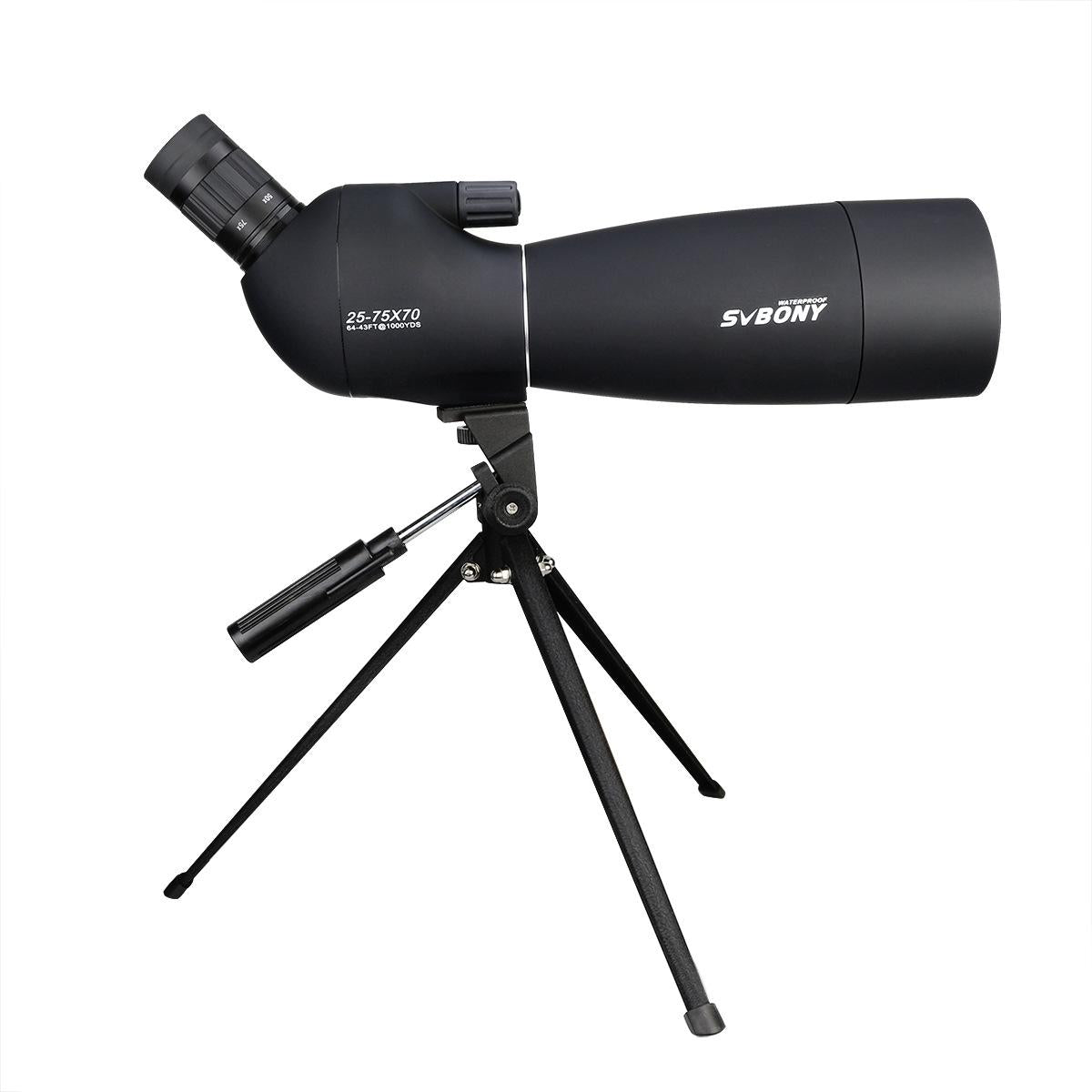 Waterproof Bird Scope With 25 75X Magnification And 70 Millimetre Objective Lens