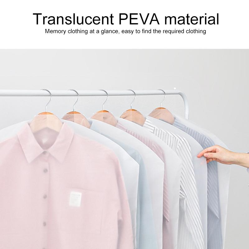 60X130cm 100 Disposable Transparent Clothes Dust Bags Cover