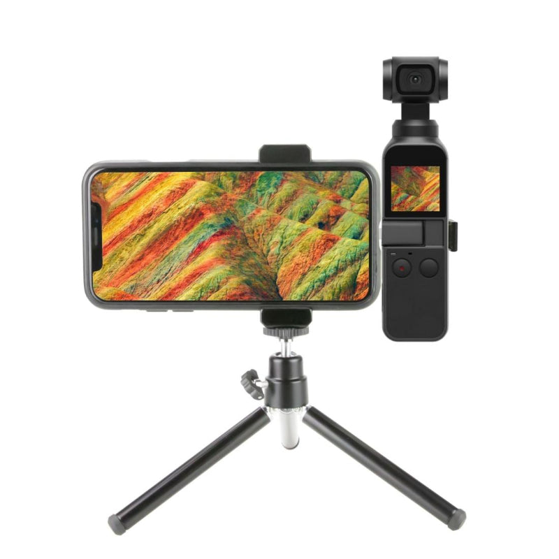 Versatile Aluminium Tripod For Dji Pocket With Multi Functional Applications