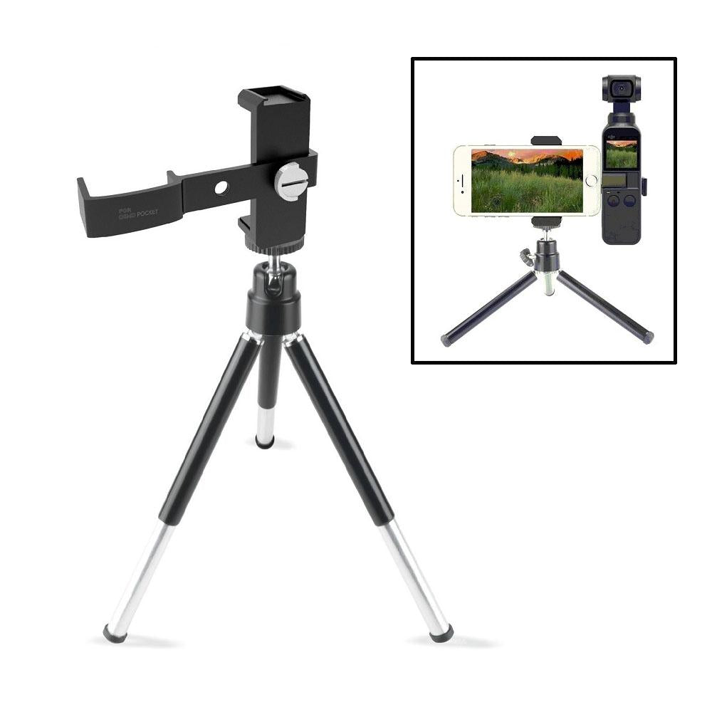 Versatile Aluminium Tripod For Dji Pocket With Multi Functional Applications
