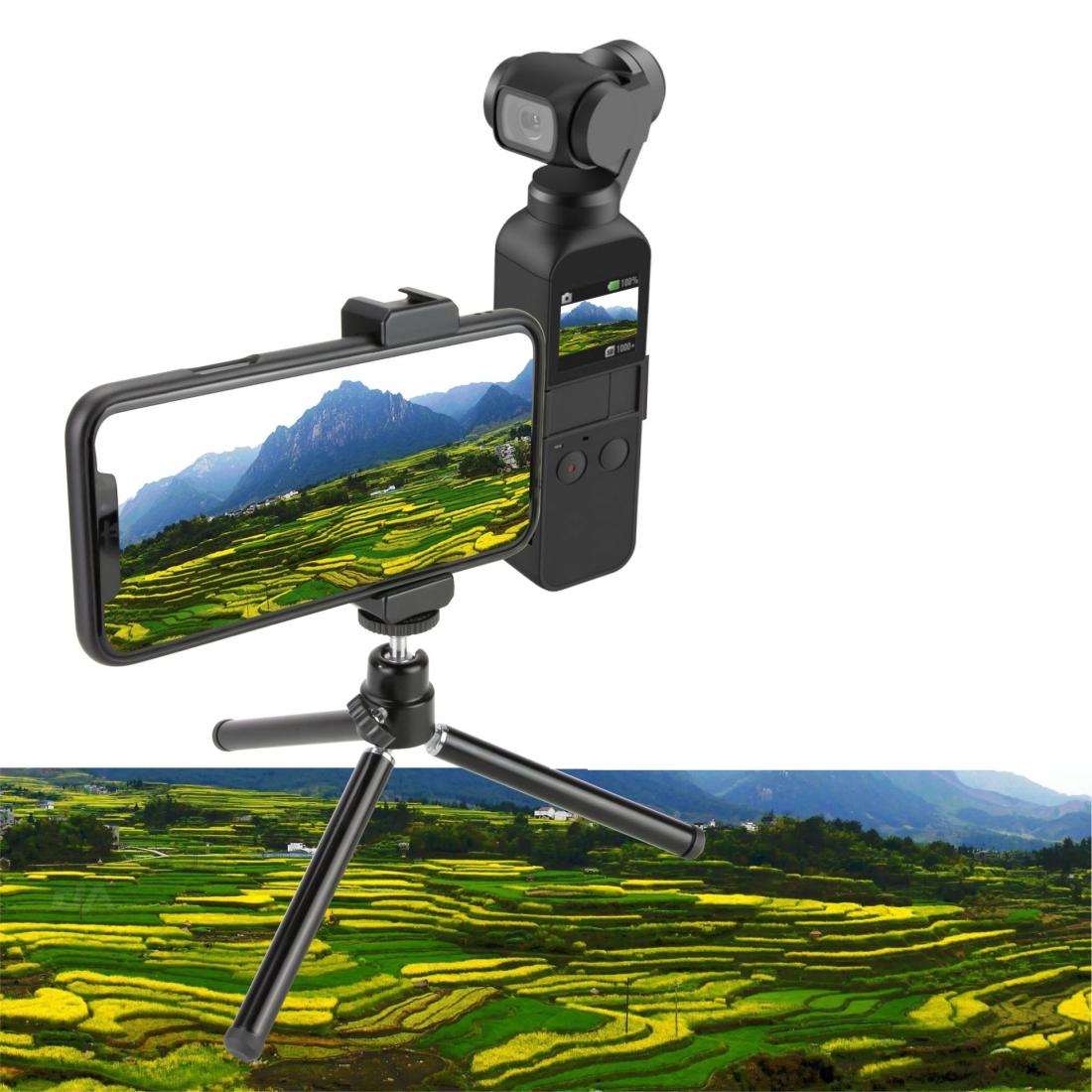 Versatile Aluminium Tripod For Dji Pocket With Multi Functional Applications