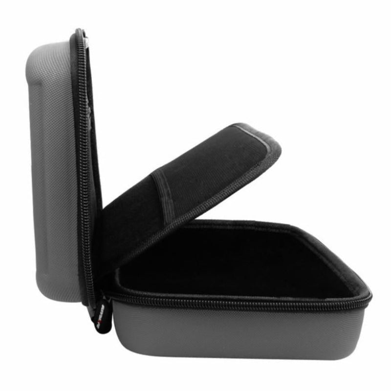 Diamond Texture Leather Bag For Dji Mobile 3 Black