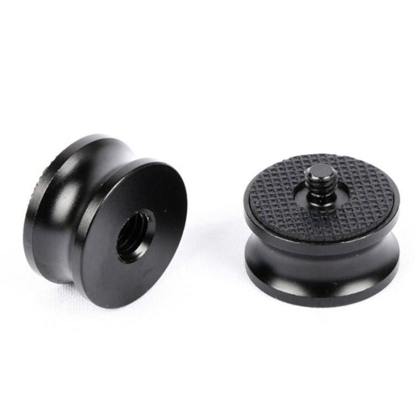 3 Pcs 3/8 Inch Female To 1/4 Male Screw Aluminum Alloy Adapter For Camera Tripods