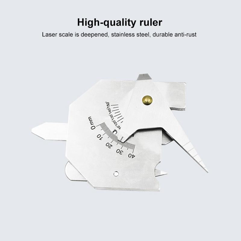 Stainless Steel Welding Inspection Ruler Hjc40 For Industrial Applications