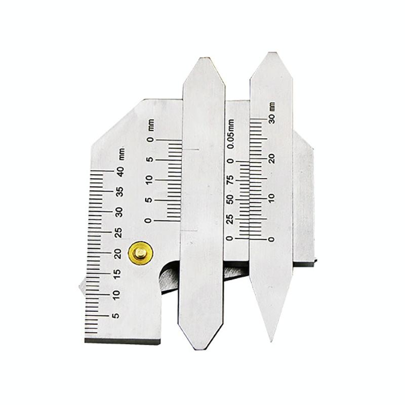 Stainless Steel Welding Ruler Measure Gauge For Precision Inspection Tool