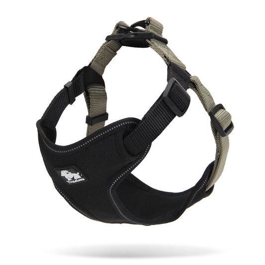 True Love Urban Dog Harness Khaki M