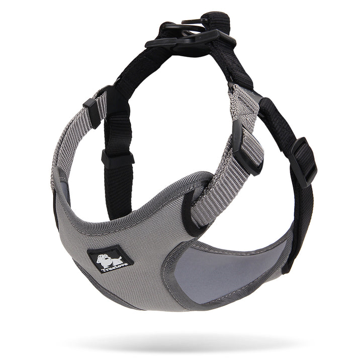 True Love Urban Dog Harness Grey M