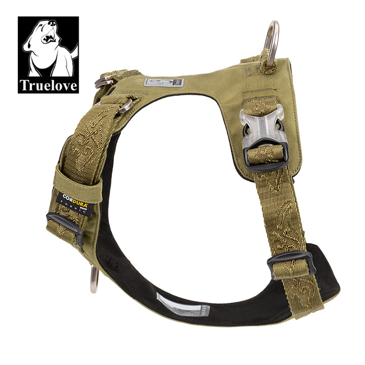 True Love Lightweight Dog Harness Green