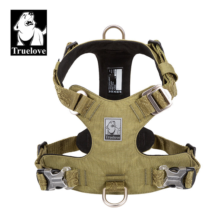 True Love Lightweight Dog Harness Green
