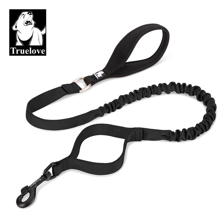 True Love Military Dog Leash 2.5 Cm Width And 1.4 Length Black