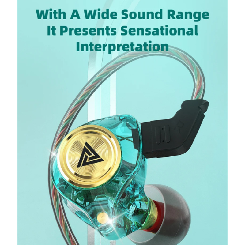 Ak3 Wired Earphone Black With Microphone For Smartphones Portable Audio