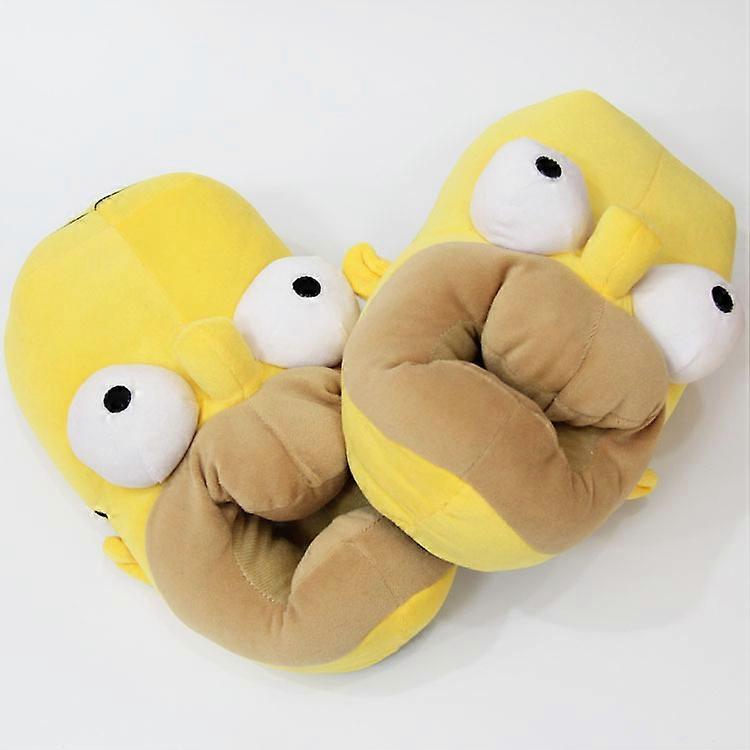 Simpson Slippers Funny Plush Warm Winter Indoor