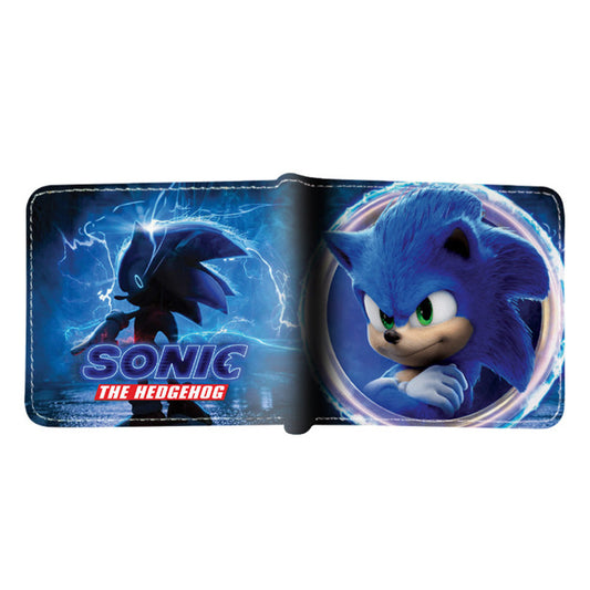 Sonic The Hedgehog Wallet Kids Boys Girls Case D