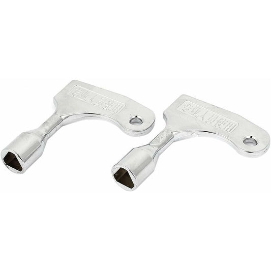 2 Pcs Triangle Keys For Elevator Emergency Quick Release 9Mm Lock