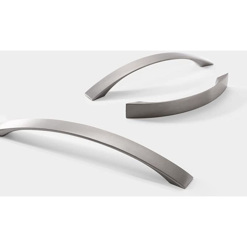 10 Pcs Set Kitchen Cabinet Handles Chrome Brushed Nickel Door Stainless Steel
