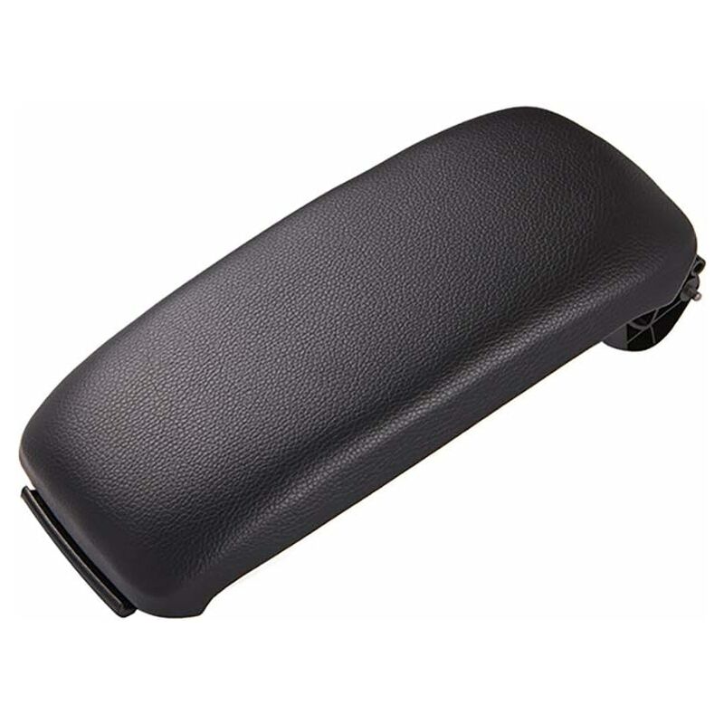 Center Armrest Lid With Base Plate For A3 8P / A5 2003 2013 Black Leather Oe: 8P0864245p