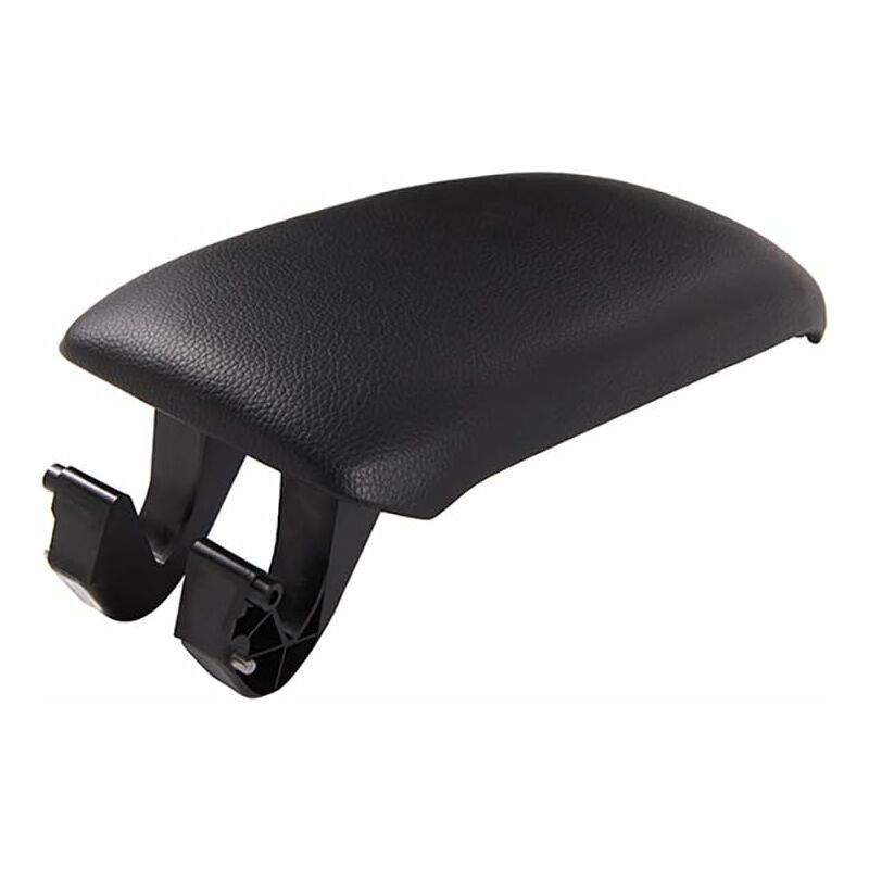 Center Armrest Lid With Base Plate For A3 8P / A5 2003 2013 Black Leather Oe: 8P0864245p