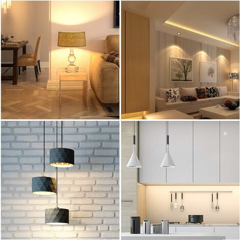G6.35 Led Bulb 12V 7W 50W Equivalent Warm White 3000K 360 Degree Beam Angle For Cabinet Lighting Non Dimmable Pack