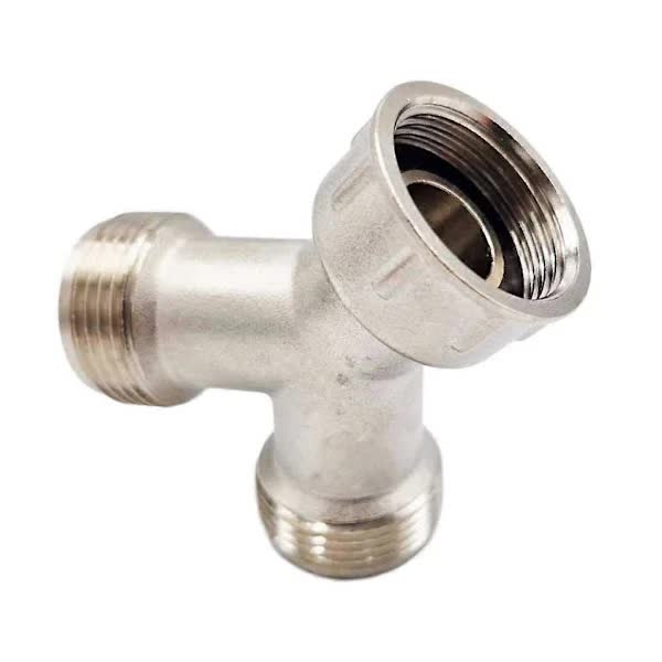 Brass Y Connector For Washing Machine 3/4 Splitter 2 Way Hose Connection (Fmy)