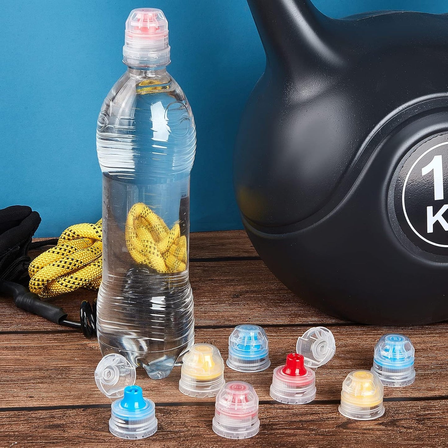 30 Pcs 28 Mm Push Pull Replacement Caps Reusable Colorful Plastic Soda Twisted Water Bottle Lid Top Suitable For Sport