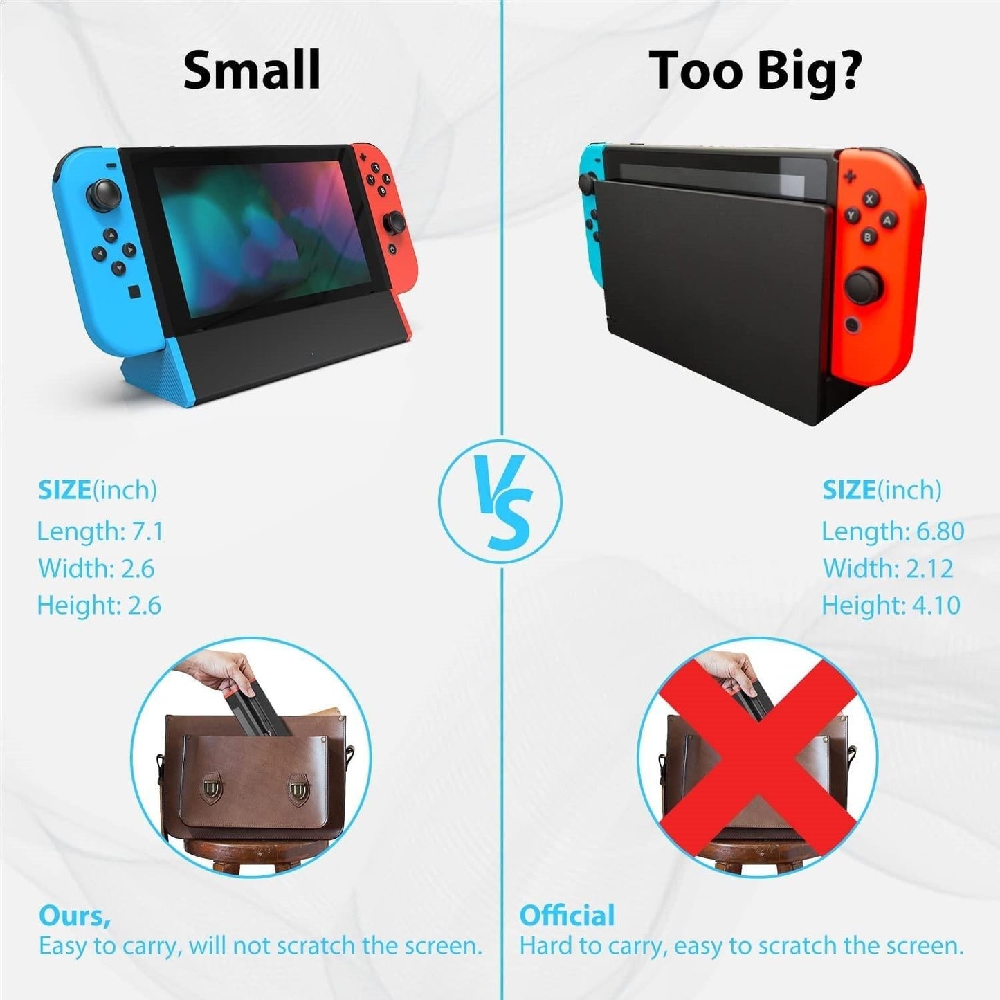 Nintendo Switch 4K Hdmi Adapter Portable Dock