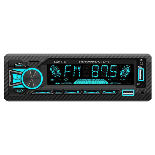 Bluetooth Car Radio Receiver With Remote Control Mp3 Player 5.1