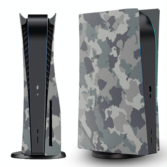Camouflage Shell Protective Cover For Ps5 Cd Rom Console