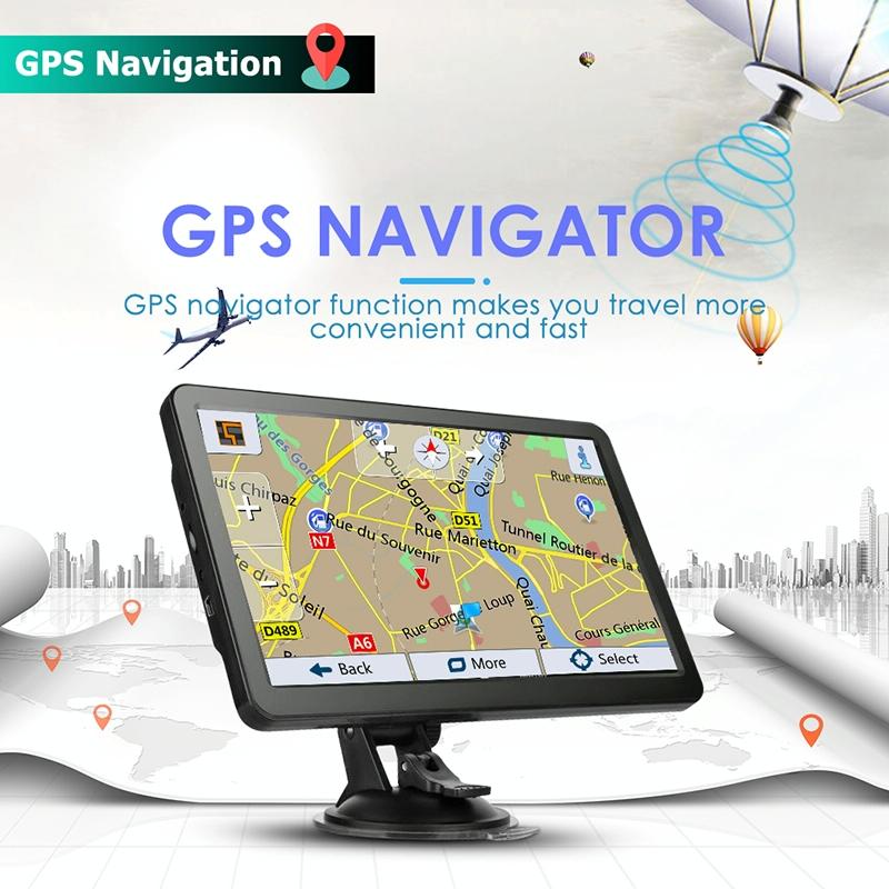 7 Inch Car Gps Navigator 8G + 128M Europe Map Fm Tf Card
