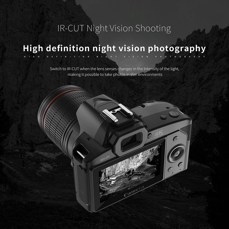 Dual Camera Night Vision 64 Million Pixel High Definition Wifi Digital Standard & Fill Light