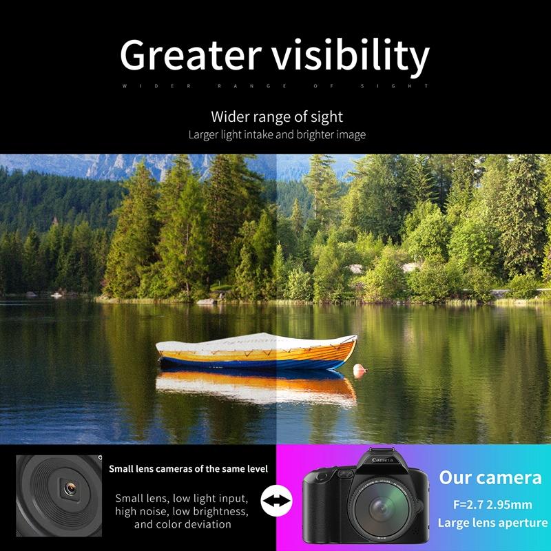 Dual Camera Night Vision 64 Million Pixel High Definition Wifi Digital Standard & Fill Light