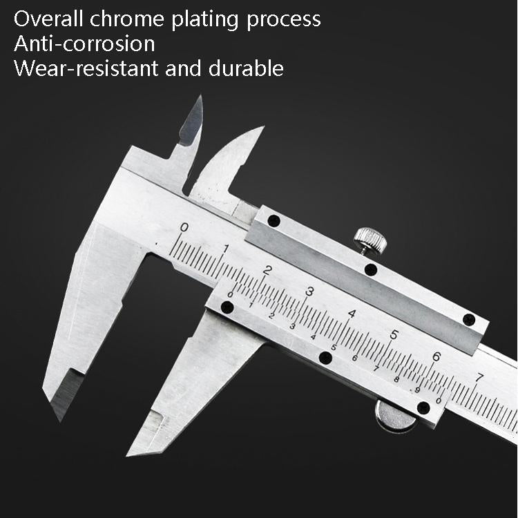 Precision Carbon Steel Vernier Caliper - 0-150Mm 4-In-1 Measuring Tool