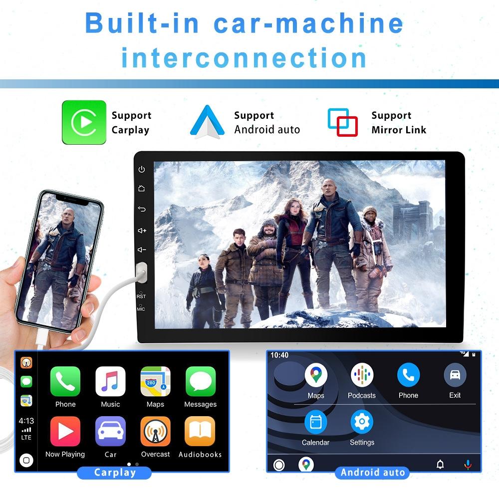 9 Inch Carplay Mp5 Player Single Spindle Standard